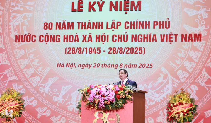 Chính phủ dưới sự lãnh đạo của Đảng - 80 năm hành trình vì nước, vì dân