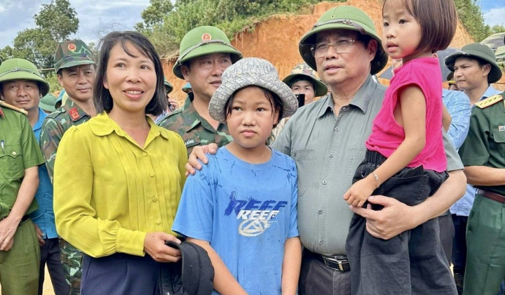 Tập trung khắc phục hậu quả mưa lũ, lũ quét, sạt lở đất tại các tỉnh Điện Biên, Sơn La, Nghệ An