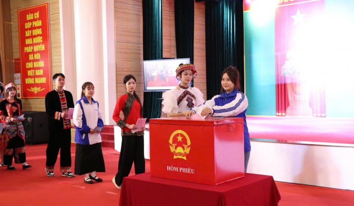 Thái Nguyên ghi nhận 99,96% cử tri tham gia bầu cử