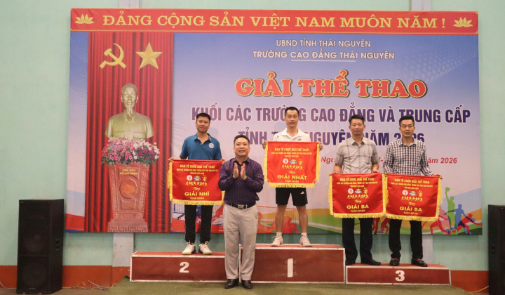 Sôi nổi giải thể thao khối thi đua các trường cao đẳng, trung cấp tỉnh Thái Nguyên