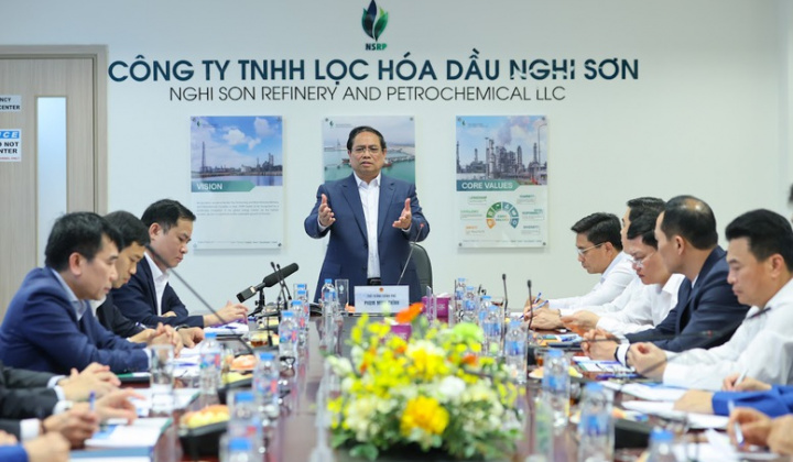 Tăng cường điều hành cung ứng xăng dầu và dự trữ chiến lược tại Nghi Sơn