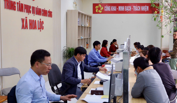 Xã Hoa Lộc: Đẩy mạnh chuyển đổi số để phục vụ Nhân dân tốt hơn