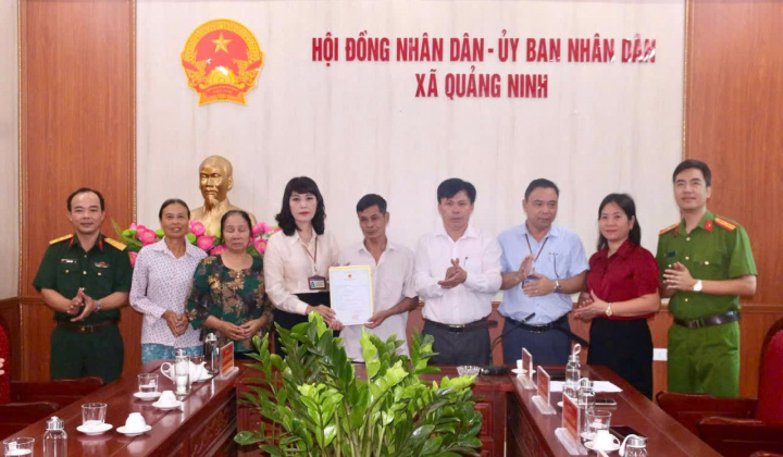 “Liệt sĩ” trở về sau hơn 45 năm báo tử đã được cấp giấy khai sinh