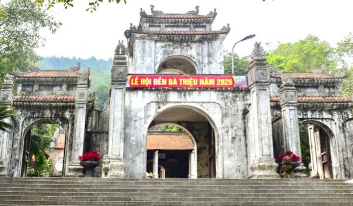 Thanh Hóa: Chuẩn bị chu đáo cho Lễ hội Đền Bà Triệu 2026