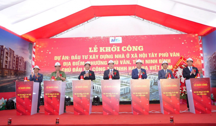 Nhà ở xã hội Tây Phù Vân: Góp thêm nguồn cung, thúc đẩy mục tiêu an sinh tại Ninh Bình