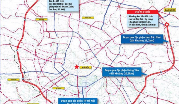 Chốt thời gian khởi công đường Vành đai 4 – Vùng Thủ đô Hà Nội
