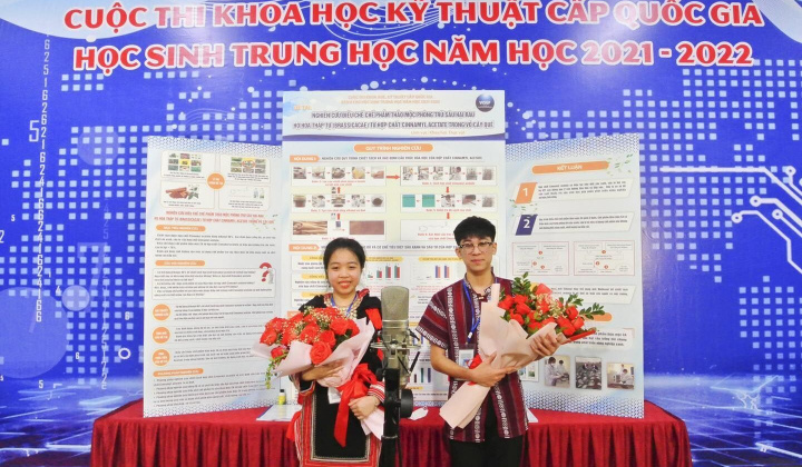 Trường PT Vùng cao Việt Bắc đạt giải nhất cuộc thi nghiên cứu khoa học kỹ thuật quốc gia