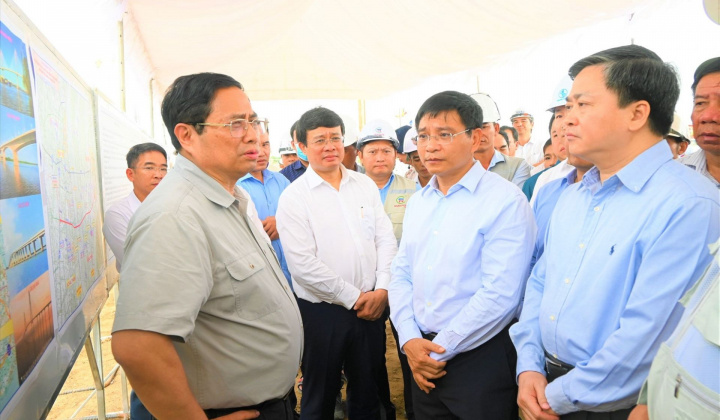 Cầu Rạch Miễu 2 chậm tiến độ, đội vốn mặt bằng hơn 300 tỷ đồng