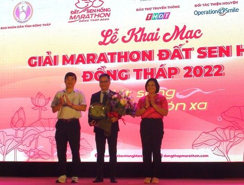 Giải Marathon đất sen hồng - Đồng Tháp 2022: Thể thao vì cộng đồng