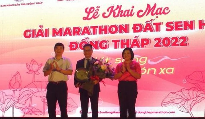 Giải Marathon đất sen hồng - Đồng Tháp 2022: Thể thao vì cộng đồng