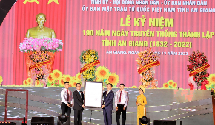 An Giang: Tự hào 190 năm dựng xây đô thị phồn vinh