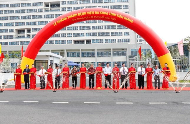 Tiền Giang: Khánh thành Bệnh viện Đa khoa tỉnh