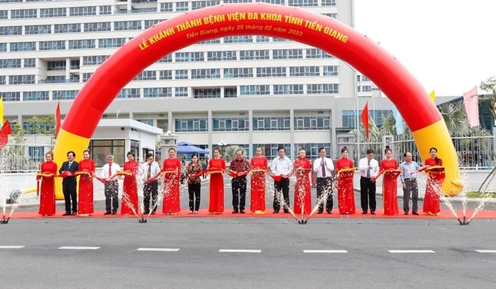 Tiền Giang: Khánh thành Bệnh viện Đa khoa tỉnh