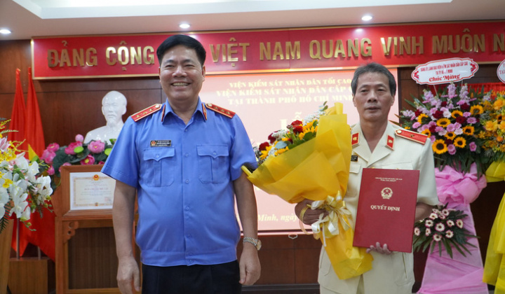 Viện kiểm sát nhân dân cấp cao tại TP. Hồ Chí Minh có Phó Viện trưởng mới