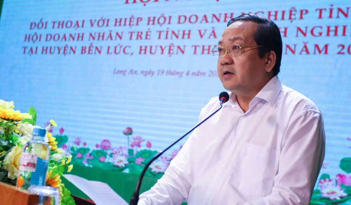 Long An: Tiếp tục đồng hành, sẻ chia cùng doanh nghiệp