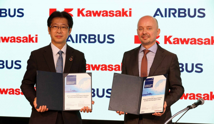 Airbus, Kawasaki Heavy Industries hợp tác nghiên cứu sử dụng nhiên liệu hydro tại Nhật Bản