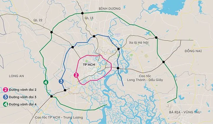 Long An chuẩn bị khởi công đoạn Vành đai 4 TP.HCM hơn 3.600 tỉ đồng