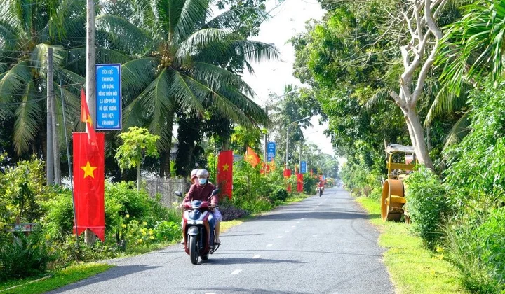 Thành phố Cần Thơ có xã nông thôn mới kiểu mẫu đầu tiên