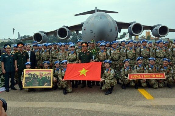 Lực lượng gìn giữ hòa bình Việt Nam xuất quân làm nhiệm vụ quốc tế tại Nam Sudan