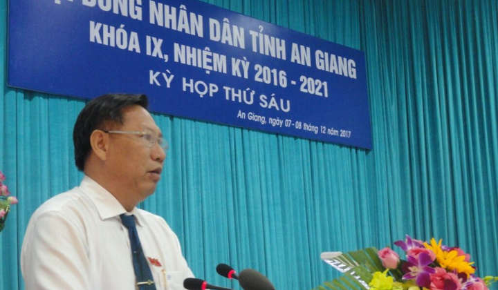 Phê chuẩn chức vụ Phó Chủ tịch UBND tỉnh An Giang
