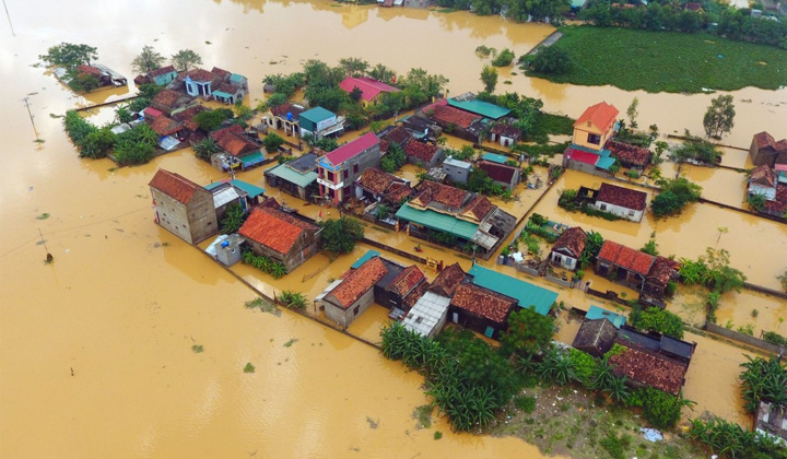 Kè đê sông Bùi chảy qua Chương Mỹ với mức đầu tư gần 40 tỷ đồng 