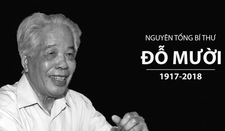 Quốc tang nguyên Tổng bí thư Đỗ Mười diễn ra trong hai ngày
