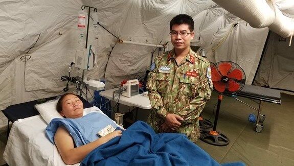 Bệnh viện Dã chiến Việt Nam tại Nam Sudan tiếp nhận những bệnh nhân đầu tiên