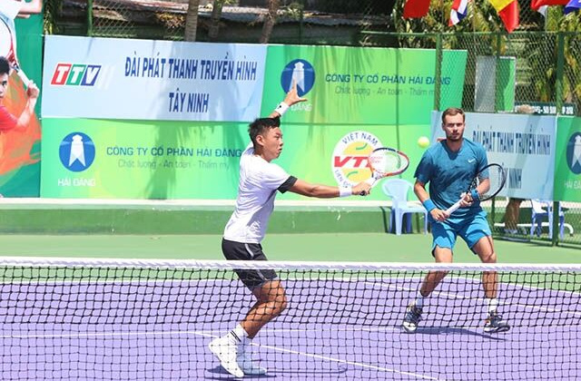 Hoàng Nam lọt vào tứ kết đôi nam Việt Nam F5 Futures