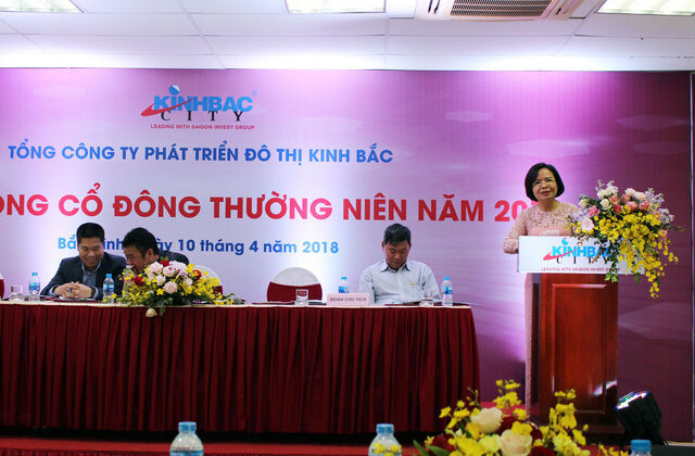 Tổng công ty Kinh Bắc (KBC) đặt mục tiêu lãi 800 tỷ trong năm 2018