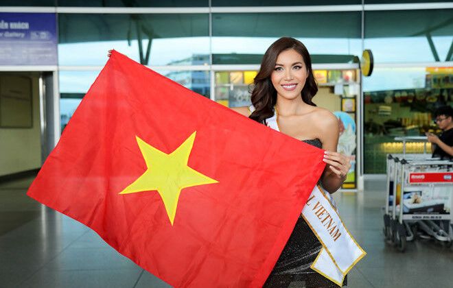 Minh Tú tự tin lên đường dự thi Hoa hậu Siêu quốc gia 
