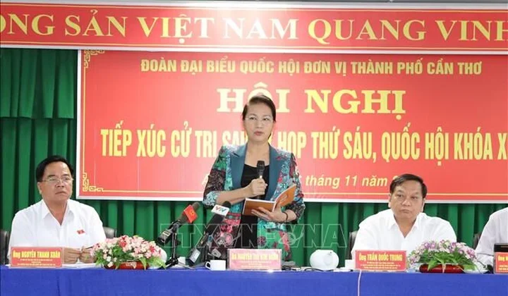 Chủ tịch Quốc hội Nguyễn Thị Kim Ngân: 'Tài sản bất minh là phải xử lý triệt để'