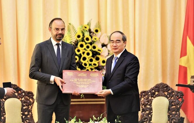 Thủ tướng Pháp cùng 40 Tập đoàn thăm TP. Hồ Chí Minh