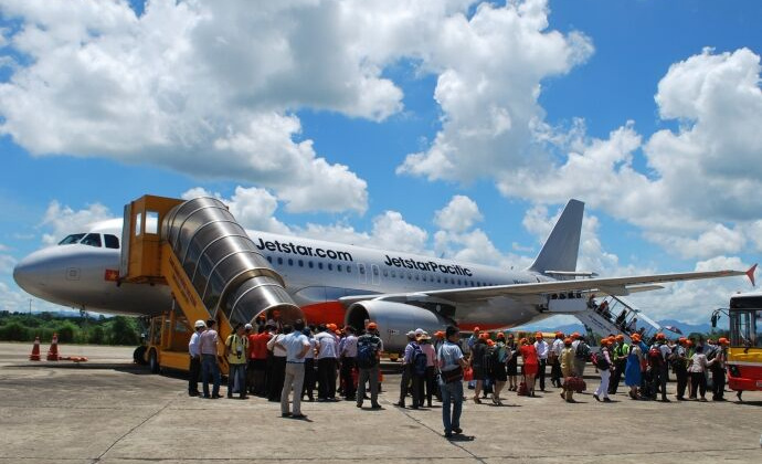 Máy bay Jetstar bị huỷ chuyến vì sân bay Tuy Hoà đóng cửa