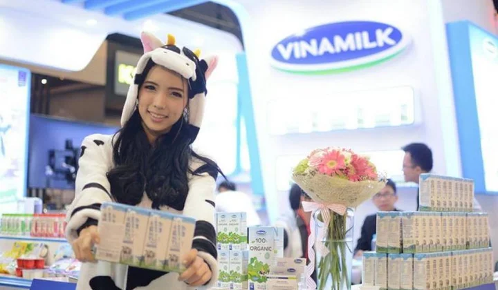 Sản phẩm sữa của Vinamilk ra mắt người tiêu dùng Trung Quốc