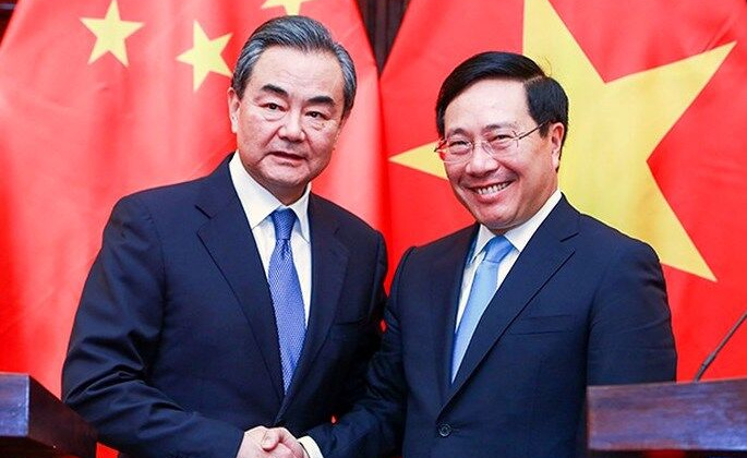 Phó Thủ tướng Phạm Bình Minh hội đàm với Bộ trưởng Ngoại giao Trung Quốc Vương Nghị