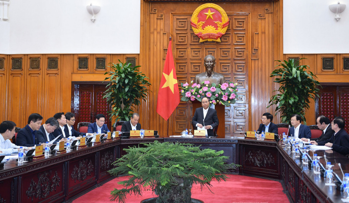 Ban cán sự Đảng Chính phủ họp kiểm điểm công tác năm 2018
