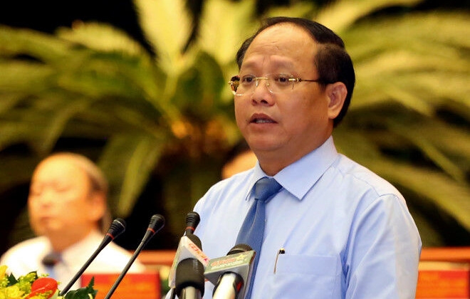 Cách chức Ủy viên Trung ương Đảng khoá XII đối với ông Tất Thành Cang