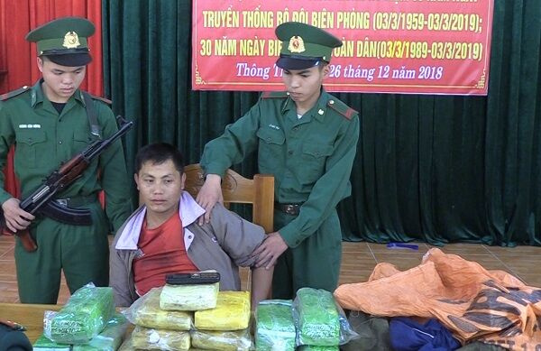 Bắt giữ đối tượng người Lào vận chuyển số ma tuý 'khủng' vào Việt Nam