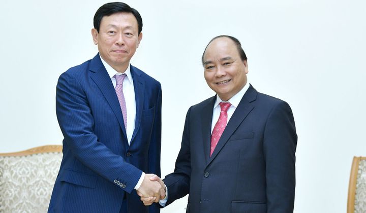 Thủ tướng đề nghị Tập đoàn Lotte thành lập quỹ khởi nghiệp tại Việt Nam