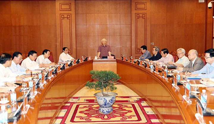 Tổng Bí thư chủ trì cuộc họp Thường trực Tiểu ban Văn kiện Đại hội XIII của Đảng