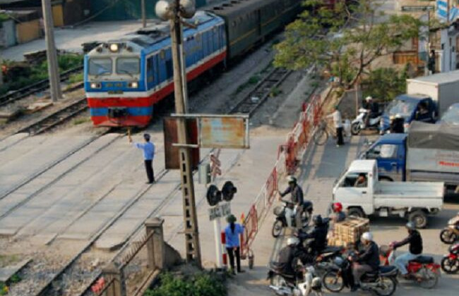 Quy tắc giao thông khu vực đường ngang