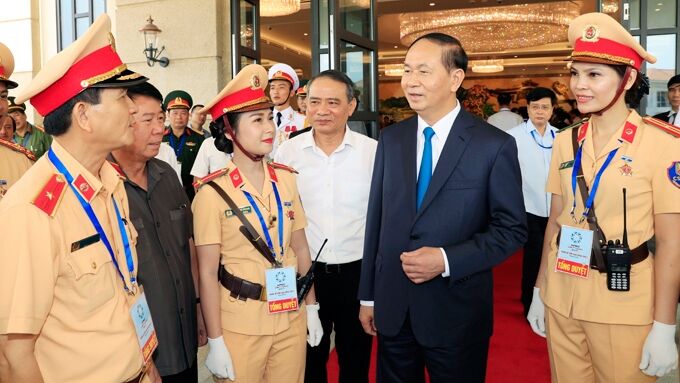 Chủ tịch nước Trần Đại Quang tổng duyệt các hoạt động của APEC.