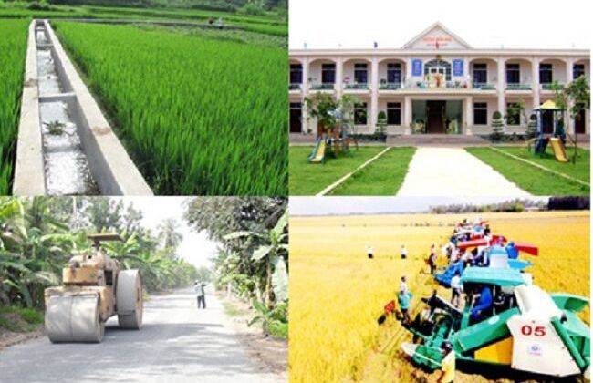 3.069 xã đạt chuẩn nông thôn mới năm 2017