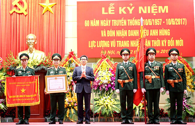 Trao Danh hiệu Anh hùng Lực lượng vũ trang nhân dân cho Viện 78 (Tổng cục II)