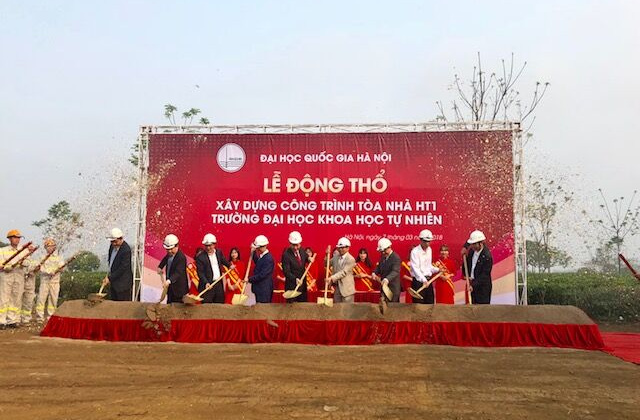 ĐH Quốc gia Hà Nội khởi công hạng mục đầu tiên tại dự án mới