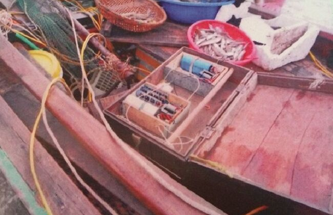 Xử lý nghiêm hành vi khai thác hải sản kiểu tận diệt