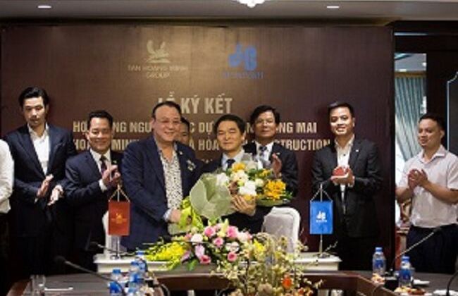 Tân Hoàng Minh ký hợp đồng tổng thầu thiết kế và thi công dự án 'khủng' Tân Hoàng Mai