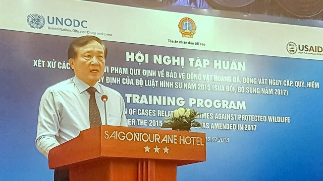 Training launched to improve Vietnam’s handling of cases involving protected wildlife