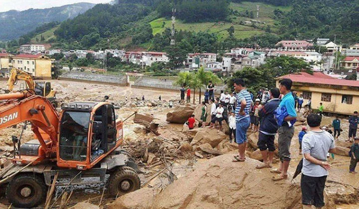 Mưa lũ gây nhiều thiệt hại tại tỉnh Điện Biên