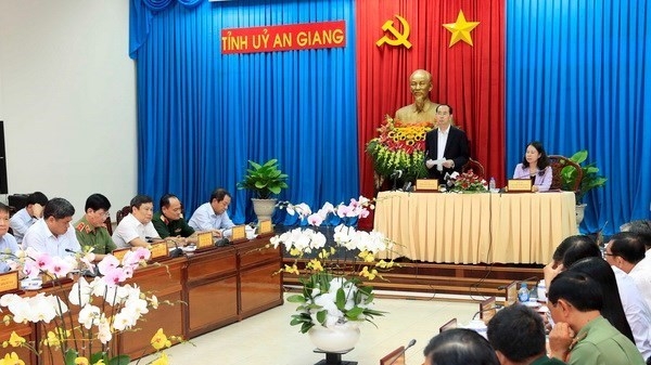 President asks An Giang to promote sustainable economic development